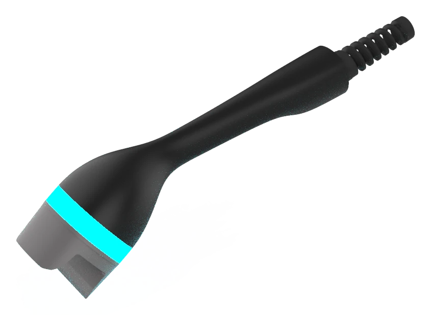 End Effector diagnostic tool with status light detail, product render