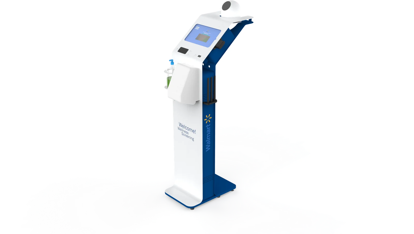 Eaigle Wellness Screening Station kiosk, product render