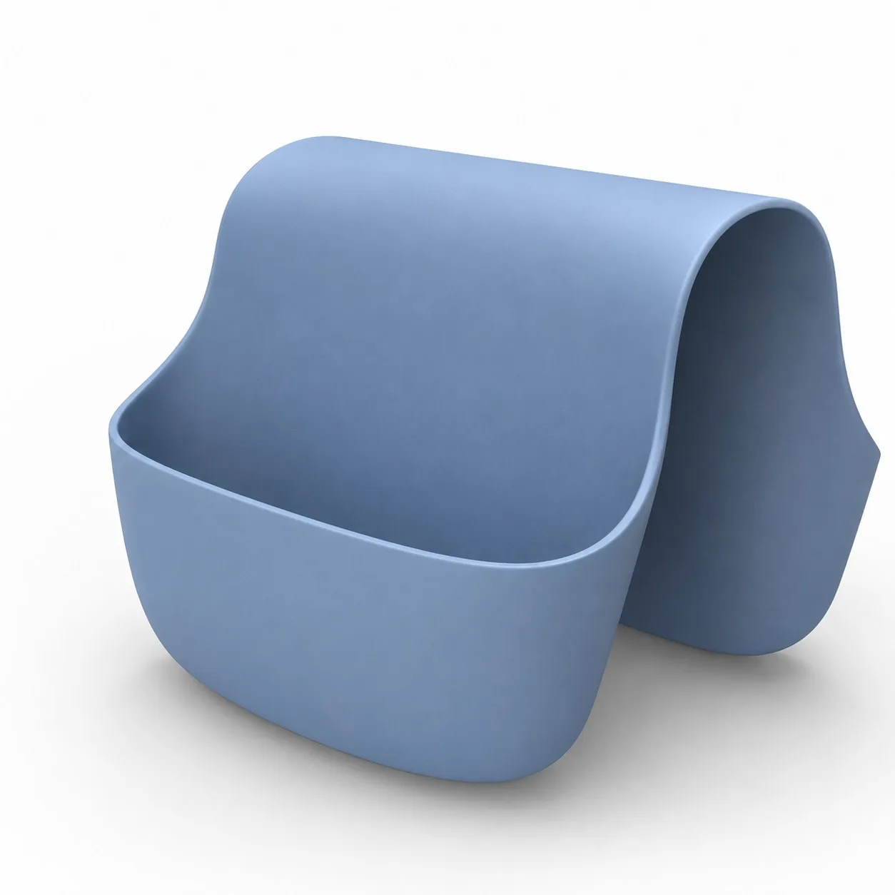 Light blue Sink Caddy, product render
