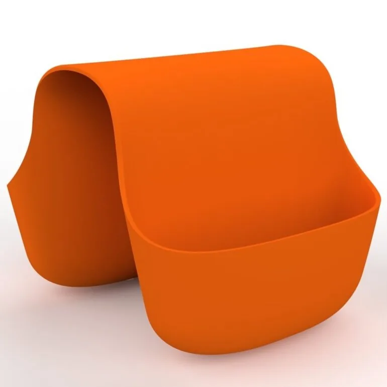 Orange Umbra Sink Caddy, product render